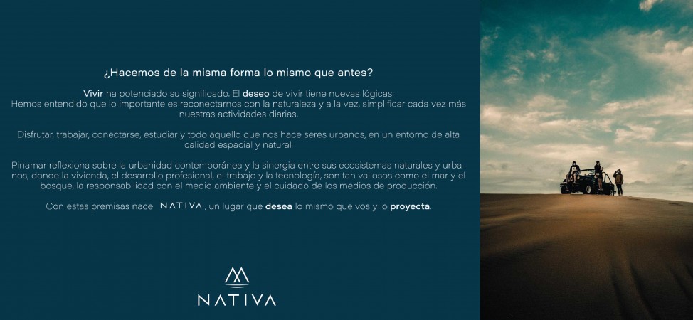 PROYECTO NATIVA, PINAMAR NORTE LA FRONTERA, DEPARTAMENTOS PREMIUM