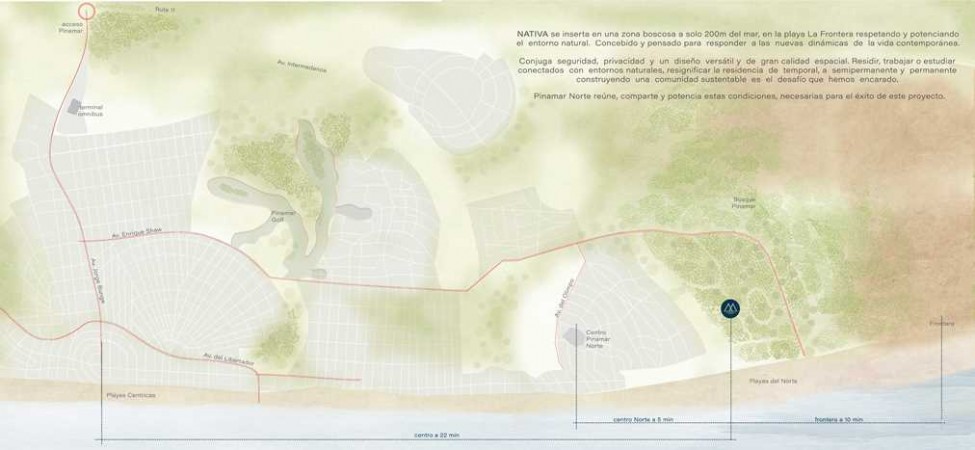 PROYECTO NATIVA, PINAMAR NORTE LA FRONTERA, DEPARTAMENTOS PREMIUM
